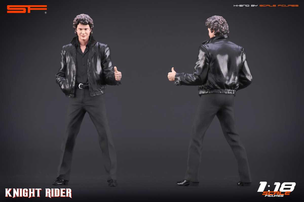 1:18 Knight Rider (Michael Knight) Figure without CAR !!